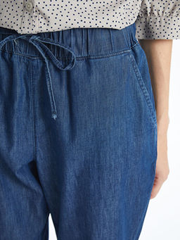 Beli Lastikli Carrot Fit Kad?n Jean Pantolon