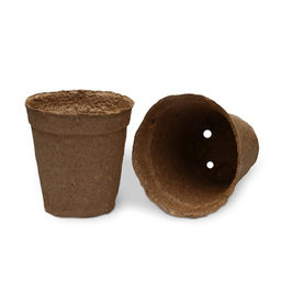 Цена за 2 шт. Горшок для рассады, 500 мл, d=11 см, h=10 см, торф, набор 20 шт., Greengo  фото 2