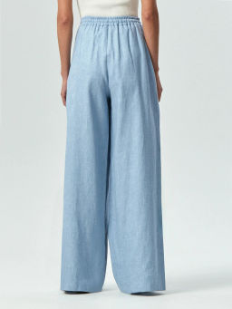 Брюки на резинке изо льна, D355/normandie - Emka фото 4