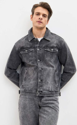 Куртка джинс F311-1296 l.black - Fine joyce фото 4