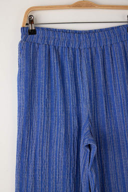 TRENDYOLMILLA Yag Yesili Beli Lastikli Dokulu Kumas Dokuma Pantolon TWOSS24PL00142  фото 6