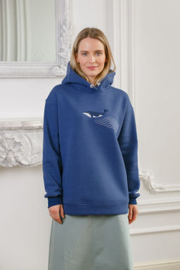 Толстовка женская Indigo Whale