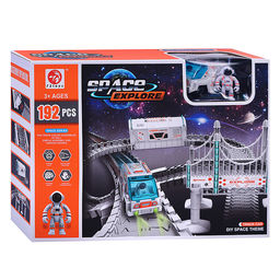 Игровой набор-трек "Космический заезд" в коробке