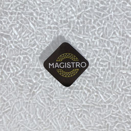 Тарелка подстановочная Magistro Бурлеск, d=33 см, стекло, серебристая фото 5