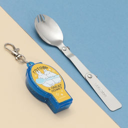 Складная ложка-брелок Готовь к обеду ложку, 4 х 6.6 см