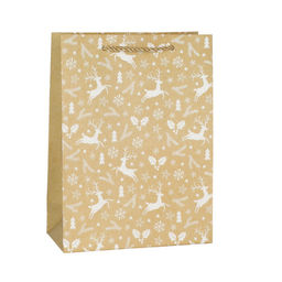 Цена за 12 шт. Пакет подарочный 18х24х8,5 / 5646-S /уп 12/720/Новый год - Галеонтрейд фото 4