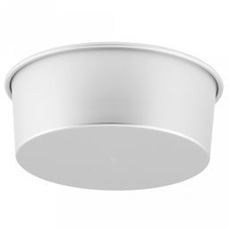 Форма для выпечки алюминиевая "Мастер" д21см, h7,7см, s1мм, дно д19см, загнутый край (Китай)