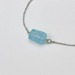 Браслет регулируемый с камнем Аквамарин - Радуга самоцветов фото 3