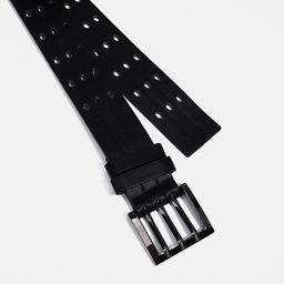 Ремень женский, ширина 3,5 см, пряжка металл, цвет чёрный - Simaland фото 2