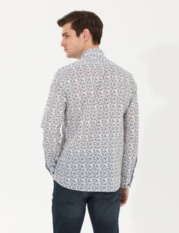Haki Slim Fit Uzun Kollu G_mlek