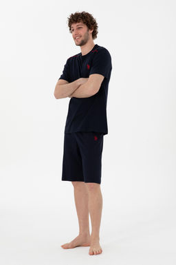 Erkek Bisiklet Yaka Lacivert Pijama Tak_m_ Sepette S_rpriz _ndirim - U.s. polo assn фото 4