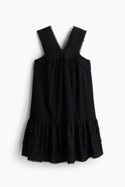 Vestido bordado de algod?n