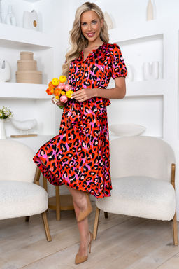 Платье Open Style 6793 красный