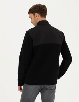 Siyah Regular Fit Sweatshirt - Pierre cardin фото 5