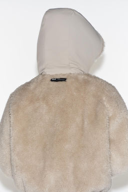 SHORT FAUX FUR HOODED COAT RECCO® TECHNOLOGY SKI COLLECTION - Zara фото 20