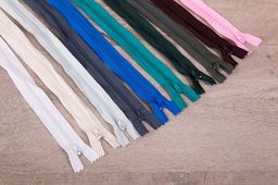 Молния Спираль н/р т.3 BLITZ G003P АССОРТИ замок-полуавтомат 10 шт СК/Распродажа ассорти