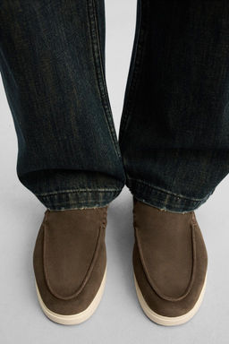 CASUAL LEATHER LOAFERS - Zara фото 11