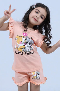 Костюм хлопковый для девочки Bonito