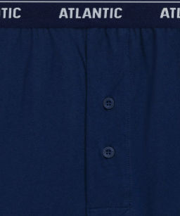 ATLANTIC 2RMX-001 Трусы боксеры - набор 2 шт. темно-голубой + голубой  фото 2