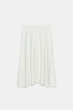 FALDA MIDI CAPA ZW COLLECTION / Crudo - Zara фото 7