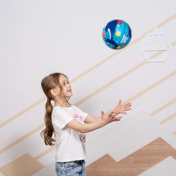 Мяч детский ZABIAKA Дельфинчик, d=22 см, 60 г  фото 6