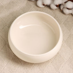 Кашпо - бонсай "Мира" белое, 18х18х7см