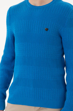 Мужской кобальтово-синий свитер Неожиданная скидка в корзине - U.s. polo assn фото 6