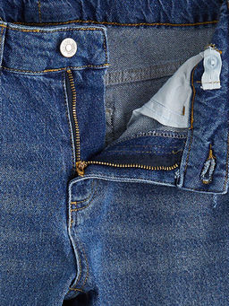 Straight Fit K?z ?ocuk Jean Pantolon