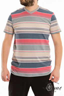 Футболка М11614п Полоска-2