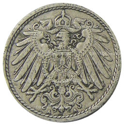5 пфеннигов 1912 года A Германия
