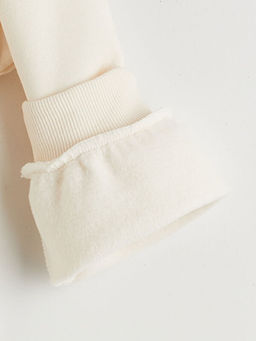 Bisiklet Yaka Capyfun Bask?l? K?z ?ocuk Kal?n Sweatshirt