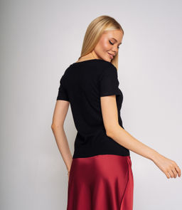 Футболка #КТ9005 (1), чёрный