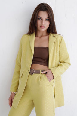 10315 Костюм брючный светло-лаймовый - Martichelli фото 3