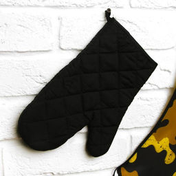 Большой кухонный набор Мужик готовит лучше (фартук, лопатка, отбивалка и прихватка) - Beauty fox фото 2