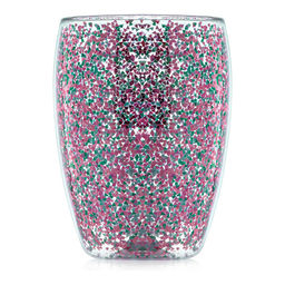 Стакан стеклянный Walmer Confetti Pink с двойными стенками, 0.35 л, цвет розовый  фото 2