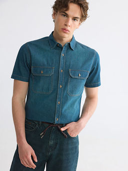 Regular Fit Erkek Jean G?mlek
