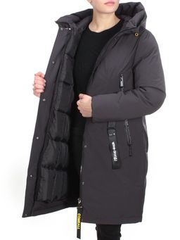 YR-961 DARK GRAY Пальто зимнее женское АЛИСА (200 гр. холлофайбера) - Fashion фото 7