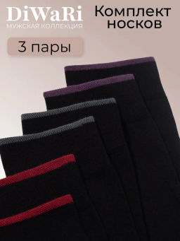 Носки муж. CLASSIC 5С-08СП (3 пары) (16/2) - 000 черный Носки муж. CLASSIC 5С-08СП (3 пары) (16/2) - 000 черный