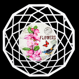 Ваза корзина 27*9 см (пластик) арт. JCA915 (731341)