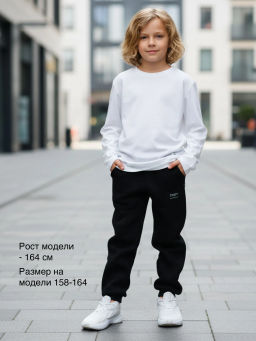 Брюки для мальчика 22-3314 черный