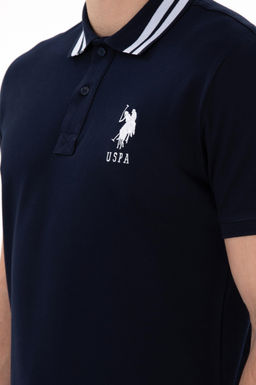 Erkek Slim Fit Polo Yaka Lacivert Basic Ti__rt Sepette S_rpriz _ndirim - U.s. polo assn фото 7