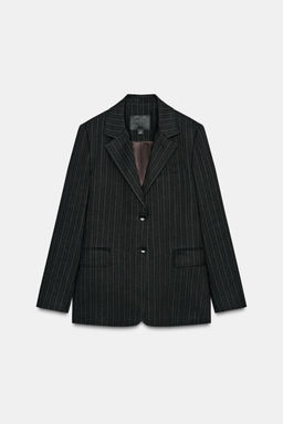 STRIPED BLAZER ZW COLLECTION LIMITED EDITION - Zara фото 7