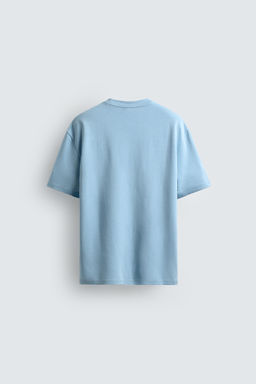 CAMISETA RELAXED FIT INTERLOCK /04 / Azul claro