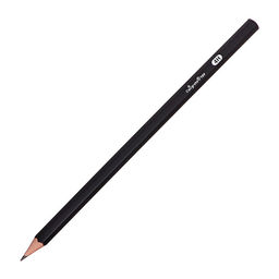 Цена за 12 шт. Карандаш художественный Calligrata TOP, чернографитный, 4H, шестигранный