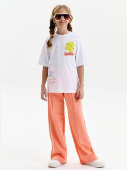 PELICAN, футболка для девочек, Белый  фото 3