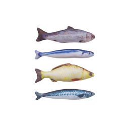 Игр. д/кош. с валерианой КАРП, СКУМБРИЯ, СЕЛЕДКА, ФОРЕЛЬ 23см Антицарапки 50390
