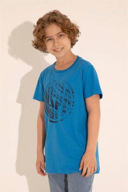 U. S. Polo Assn / Базовая футболка Saks с круглым вырезом для мальчиков - U.s. polo assn фото 6