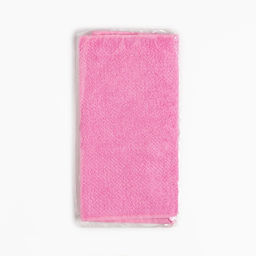 Полотенце махровое Этель цвет розовый 30х60см, 350 г/м2, 70% хлопок,30% бамбук  фото 5