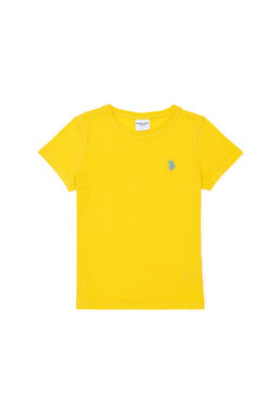 U. S. Polo Assn Детская желтая футболка с круглым вырезом - U.s. polo assn фото 4