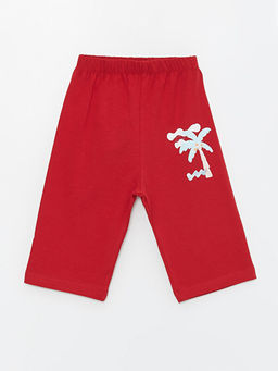 Beli Lastikli Erkek Bebek Kapri Pijama Alt
